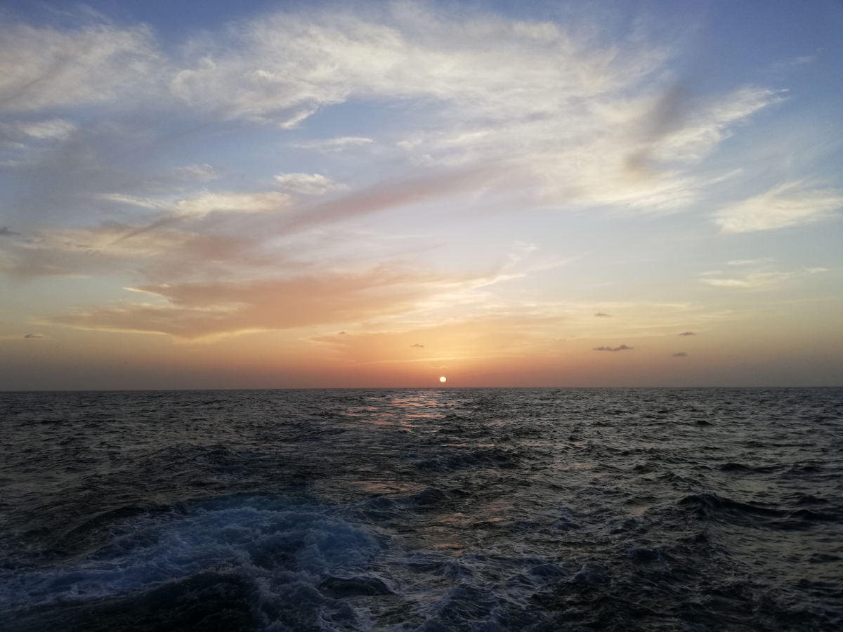 Open Ocean off Barbados from cruise M161