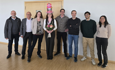 Herzlichen Glückwunsch, Lauren!