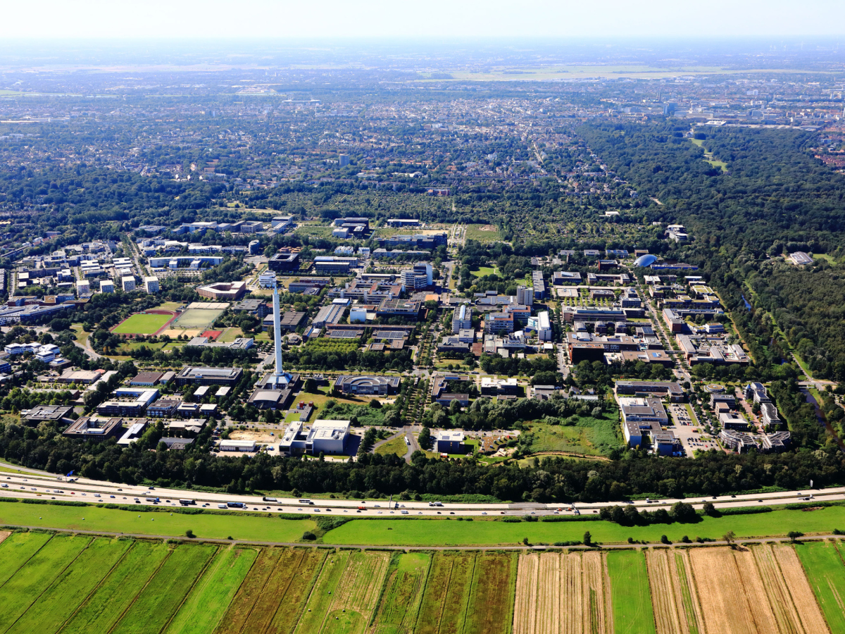 Universität Bremen Luftaufnahme