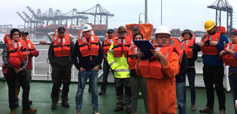 Not to be missed: Alarm exercise in a life jacket Not to be missed: Alarm exercise in a life jacket