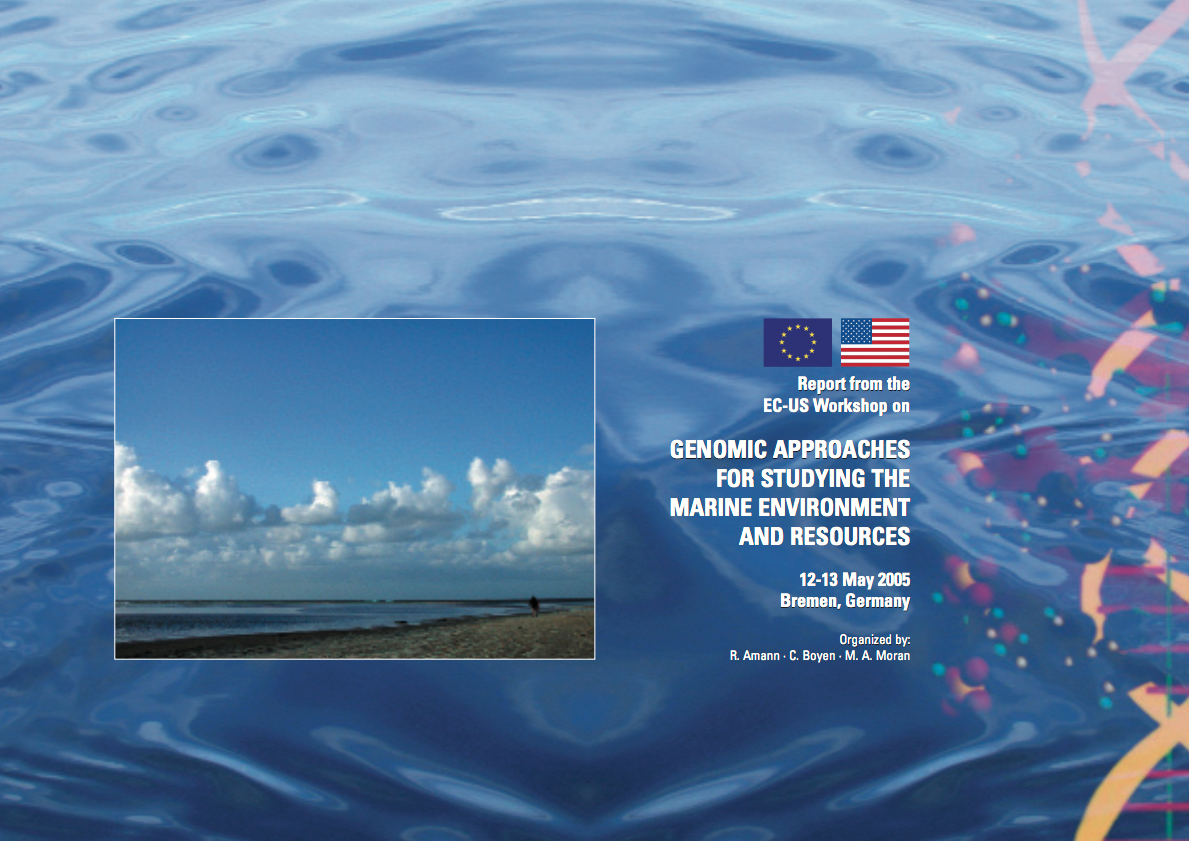 GENOMIC APPROACHES FOR STUDYING THE MARINE ENVIRONMENT AND RESOURCES - Cover