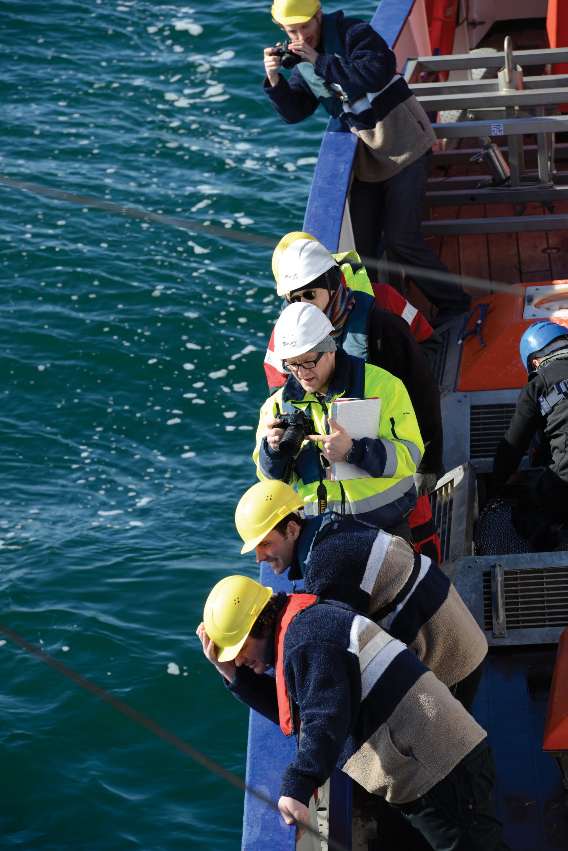 Wissenschaftler an Bord der Heincke - MPIMM, MARUM Zentrum für Marine Umweltwissenschaften