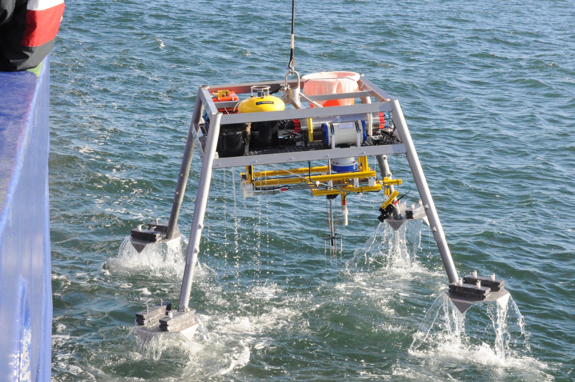 LanceALot im Einsatz (© Max-Planck-Institut für Marine Mikrobiologie/MARUM - Zentrum für Marine Umweltwissenschaften der Universität Bremen)