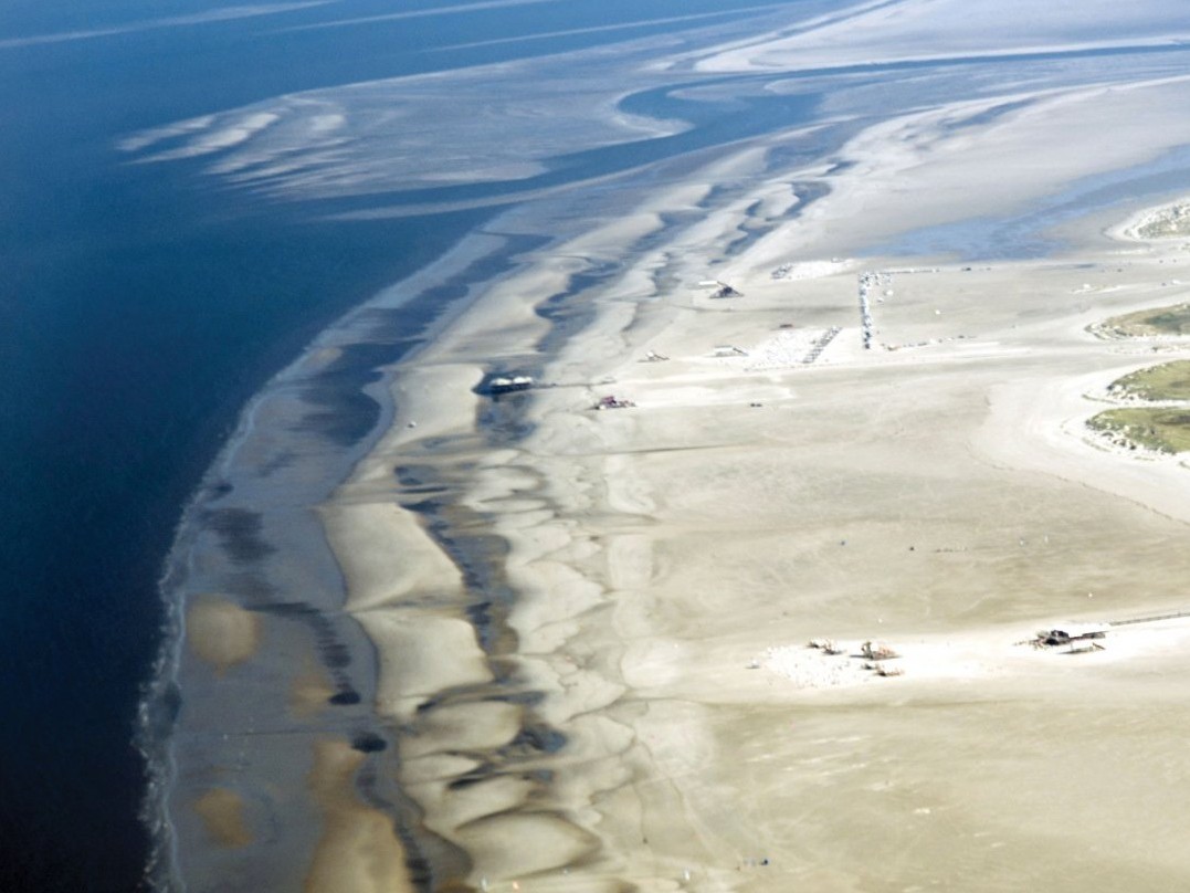 Küste vor Spiekeroog Küste vor Spiekeroog