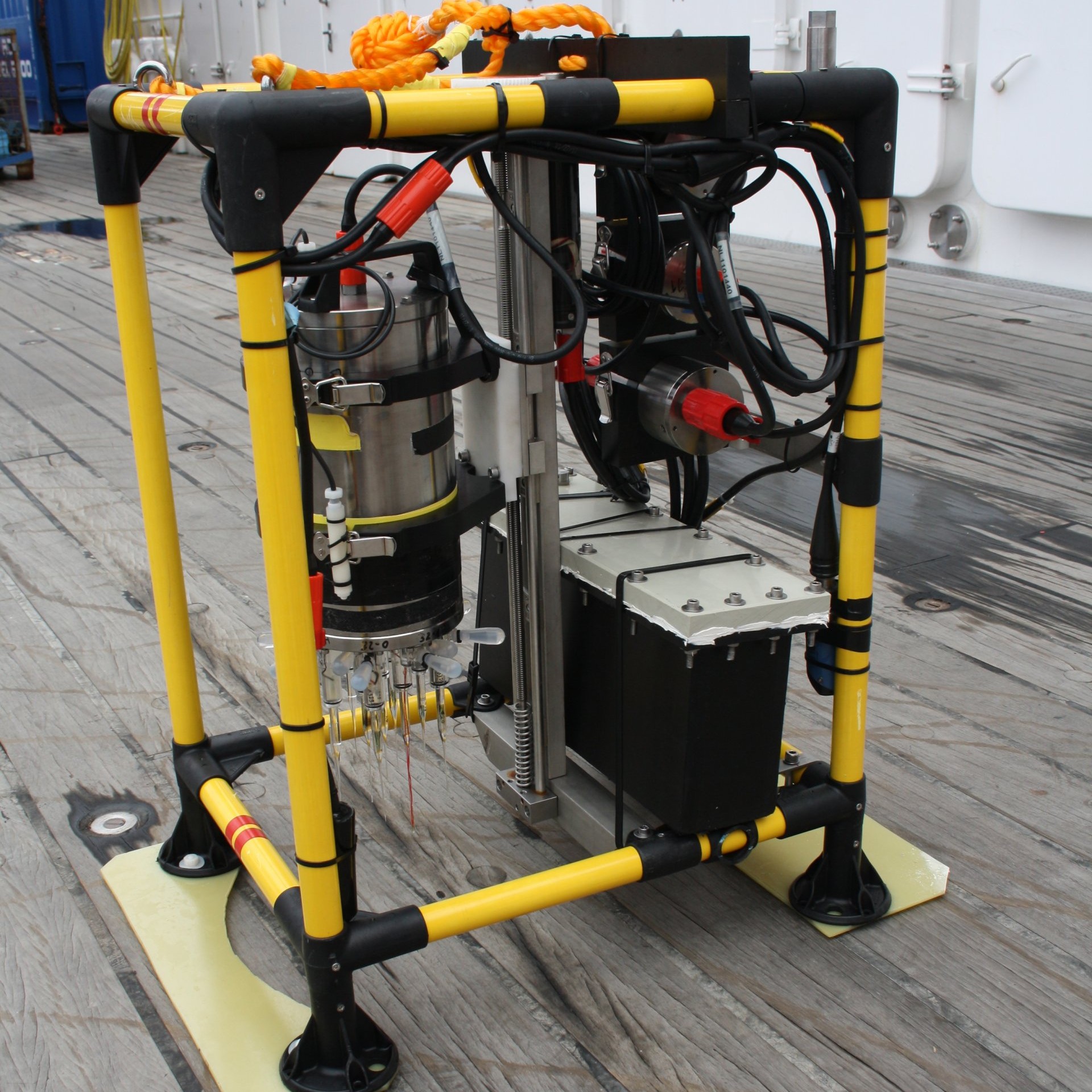 Der Microprofiler © Max-Planck-Institut für Marine Mikrobiologie, V. Carvalho Der Microprofiler © Max-Planck-Institut für Marine Mikrobiologie, V. Carvalho
