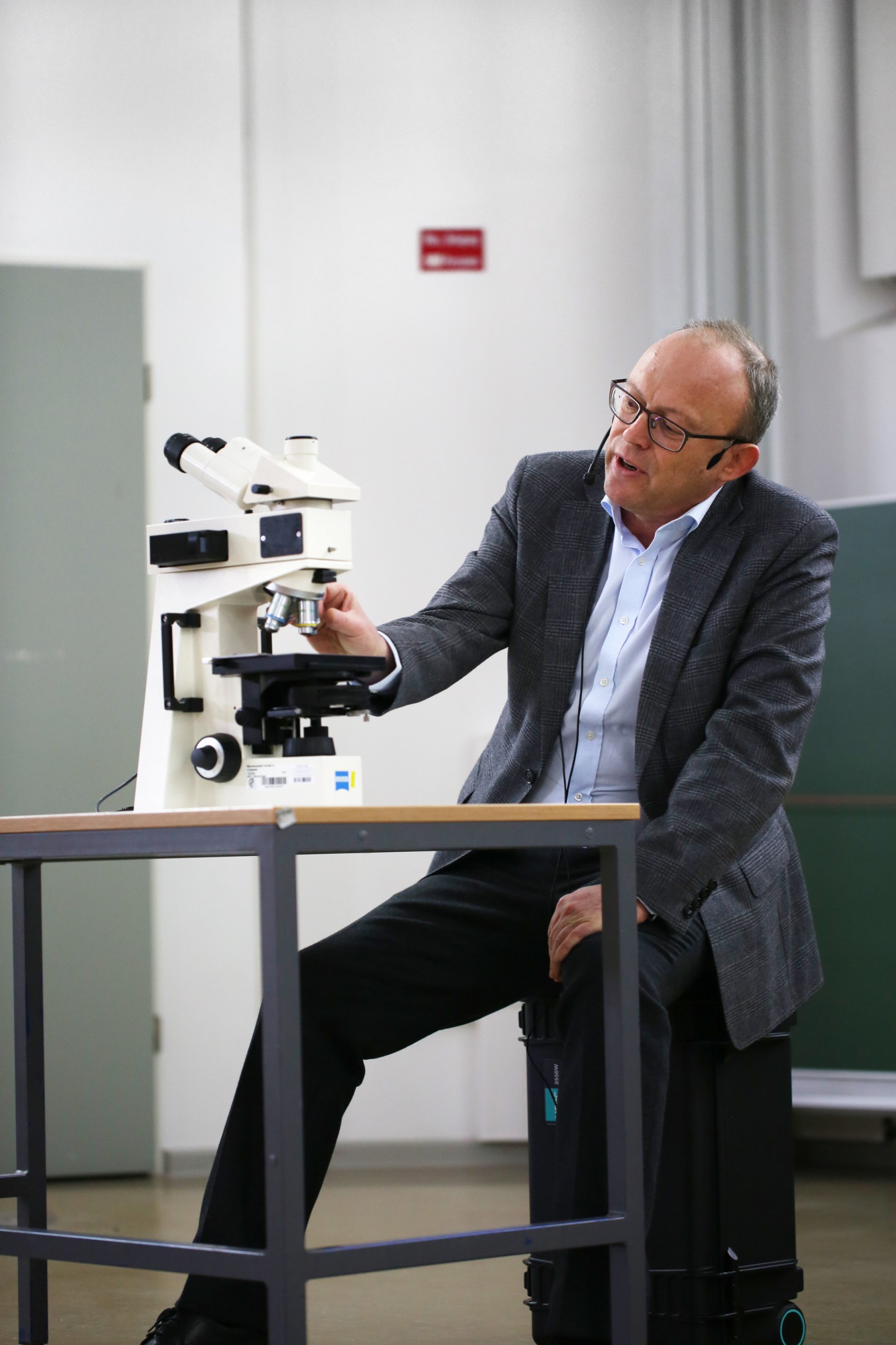 Prof. Dr. Rudolf Amann am Ocean Day 2020 (© Max-Planck-Institut für Marine Mikrobiologie/A. Esken)
