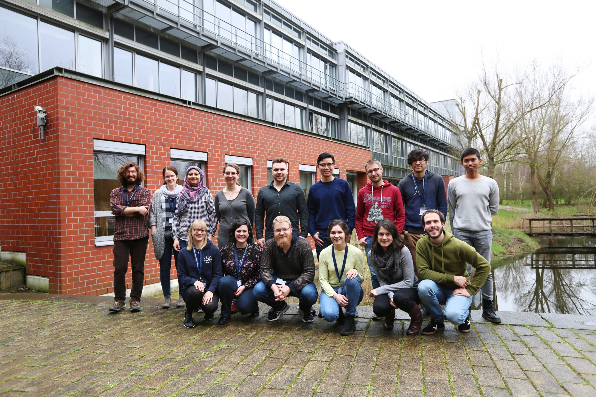 Teilnehmende der vierten It Ma(t)Ters-Konferenz in Bremen. (© Max-Planck-Institut für Marine Mikrobiologie / Alina Esken)