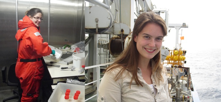 Tanja Stratmann (left) and Daniëlle de Jonge (right) are shared first authors of the study now published in Progress in Oceanography. (© Sara Billerbeck (left) / Daniëlle de Jonge (right))
