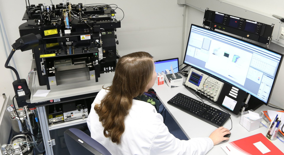 Flow Cytometer (© Max-Planck-Institut für Marine Mikrobiologie, K. Matthes)