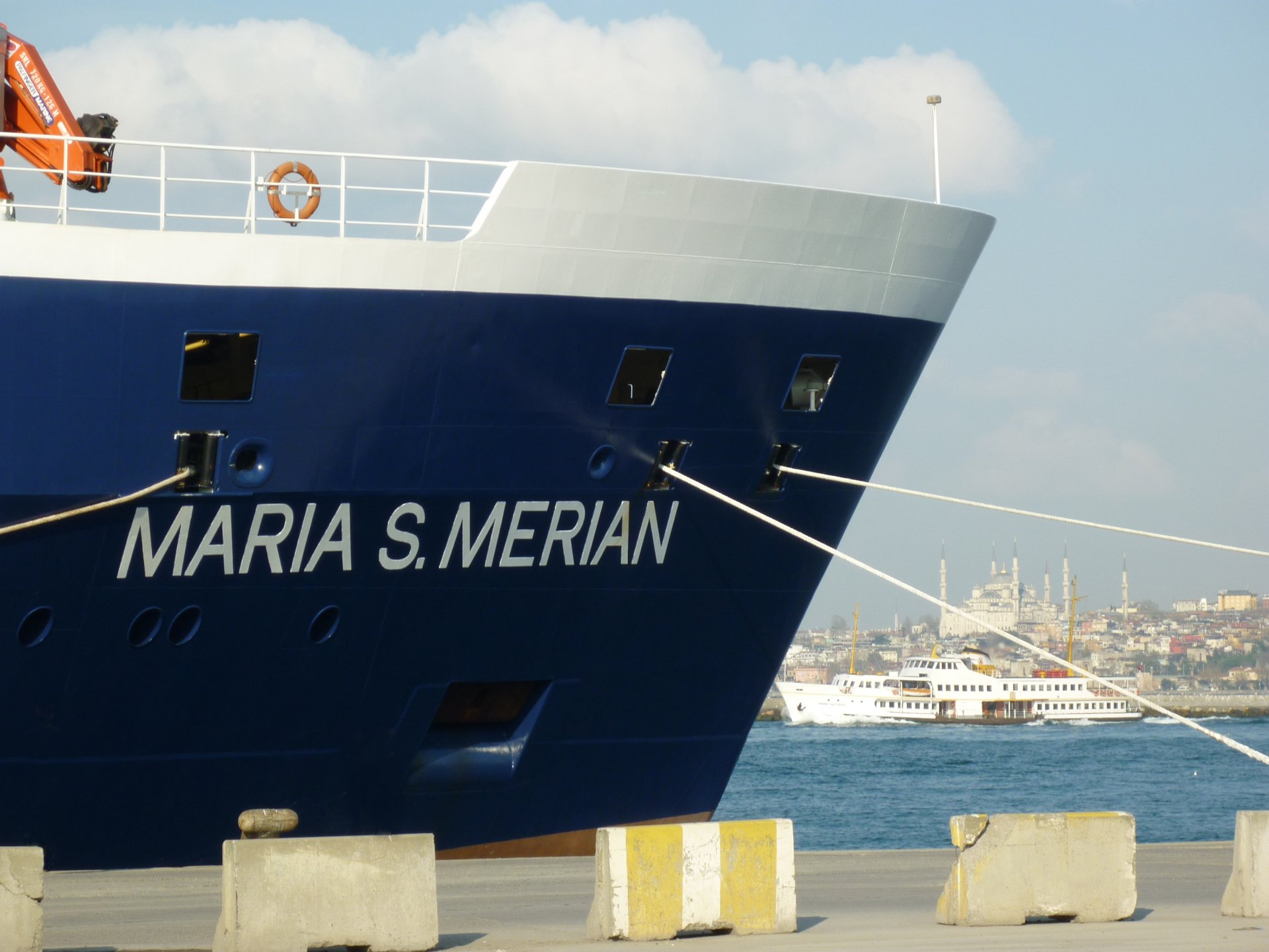 Forschungsschiff RV Maria S. Merian
